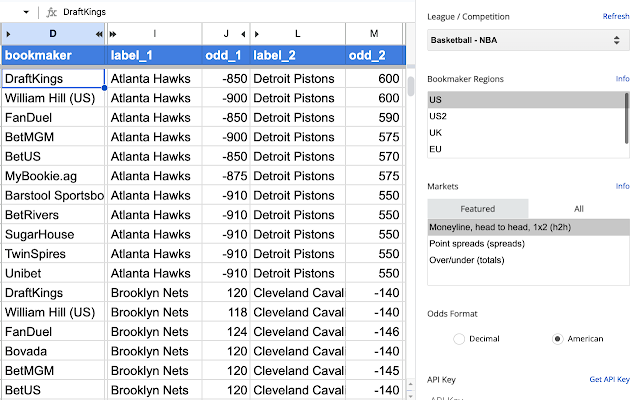 Sports Odds Plus screenshot 1