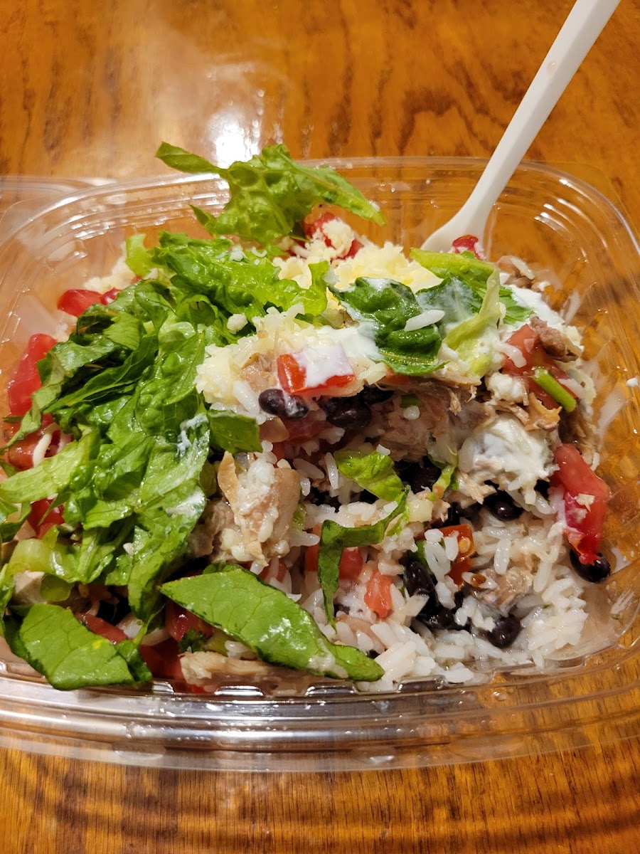 Carnitas Burrito Bowl