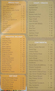 Apple Caterers menu 1