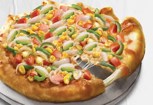 Golden Veg Cheese Pizza + 200 Ml Drink FREE