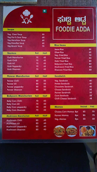 Foodie adda menu 4