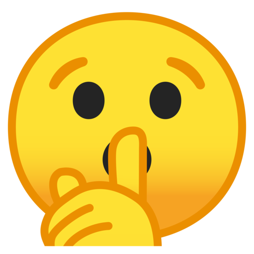 Image result for quiet emoji png