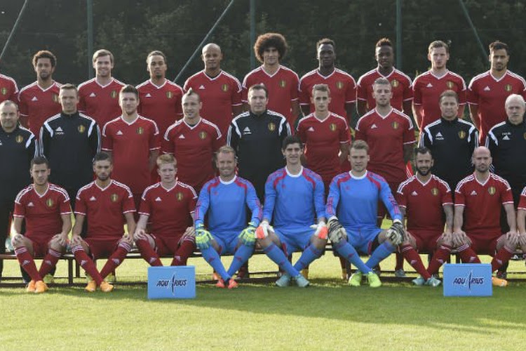 Opmerkelijk: nieuwe teamfoto Rode Duivels zonder Witsel