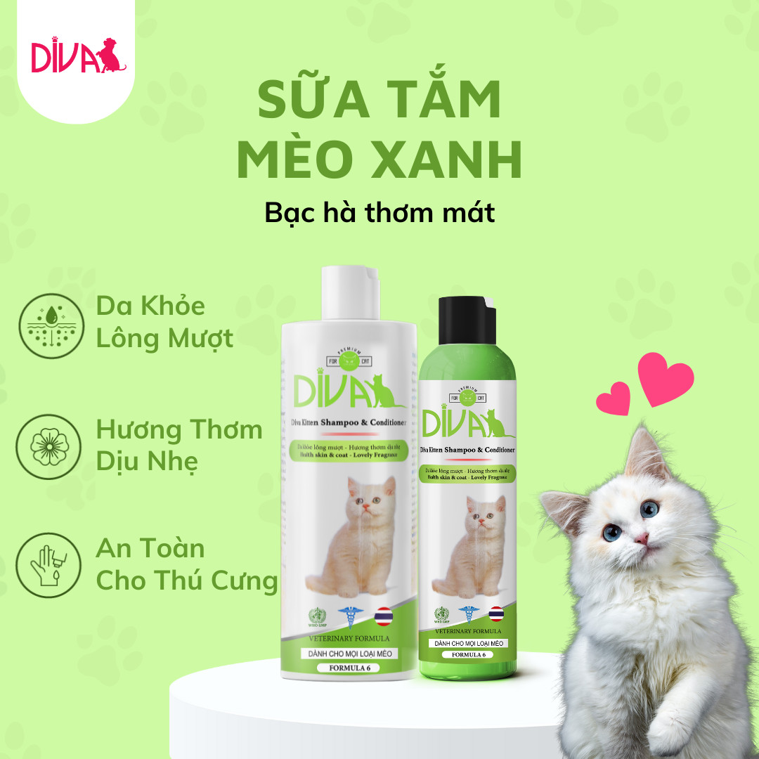 sữa tắm mèo cao cấp