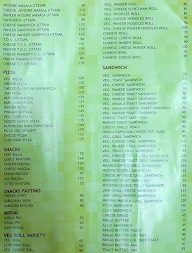 Sai Deep Restaurant menu 4