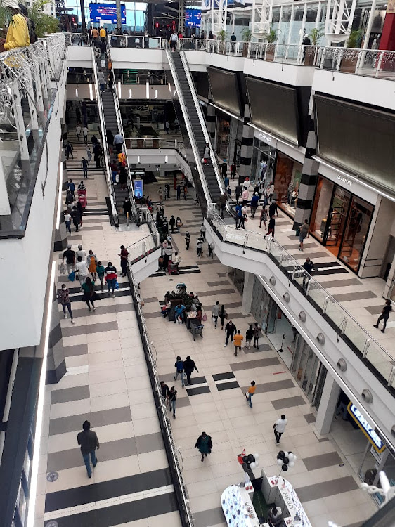 Menlyn Park Shopping Centre in Pretoria on Black Friday.