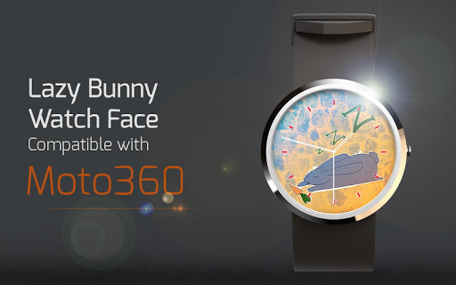 Lazy Bunny Watch Face