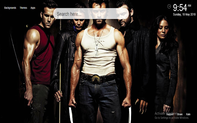 X Men Wolverine HD Wallpaper New Tab