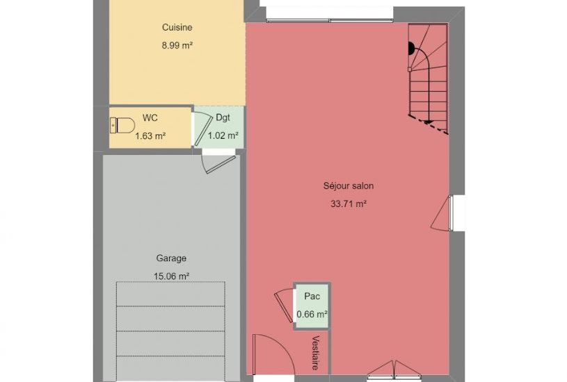  Vente Terrain + Maison - Terrain : 293m² - Maison : 100m² à Céret (66400) 
