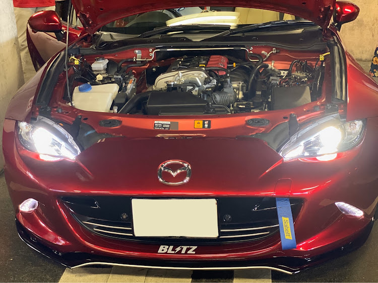 ロードスターのロードスター限定ツーリング・スタバ地元フラペチーノ・滋賀県 メタセコイア並木・Funky Roadster Club・NCロードスターに関するカスタム事例の投稿画像5枚目