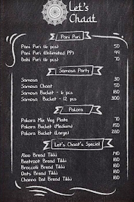 Lets Chaat India Street Food menu 4