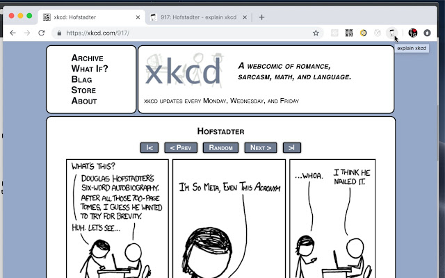 explain xkcd