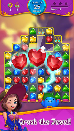 Jewel Witch - Best Funny Three Match Puzzle Game screenshots 5