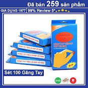 Găng Tay Nilon Dùng 1 Lần Hộp 50 Đôi Tiện Lợi, Găng Tay Nilon Nhà Bếp An Toàn Hợp Vệ Sinh