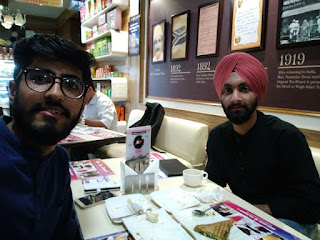 Evneet Kalra at Wagh Bakri Tea Lounge, Lajpat Nagar 2,  photos