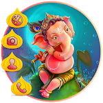 Cover Image of Télécharger 2019 Lord Ganesha APUS Launcher Theme 81.0.1001 APK