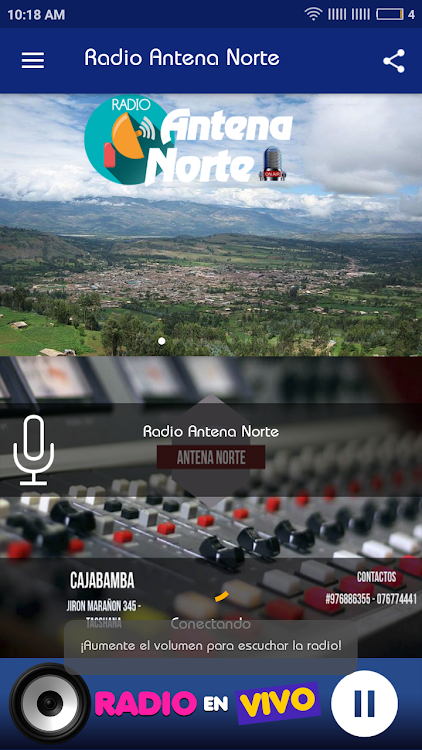 Radio Antena Norte Cajabamba - 1.0.1 - (Android)