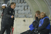 Coach Milutin “Micho” Sredojevic of Orlando Pirates during the Absa Premiership match between Orlando Pirates and Chippa United at Orlando Stadium on August 19, 2017 in Johannesburg, South Africa. 