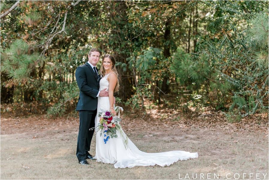 Fotógrafo de bodas Lauren Coffey (laurencoffey). Foto del 8 de septiembre 2019