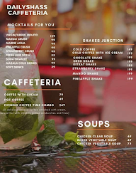 Burgerita menu 1