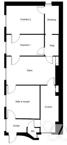 Vente appartement 4 pièces 60.86 m² à Paris 3ème (75003), 500 000 €