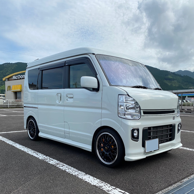エブリイワゴンの梅雨明けまだか・洗車したのに....に関するカスタム事例の投稿画像3枚目