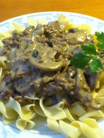 Beef Stroganoff - two ways