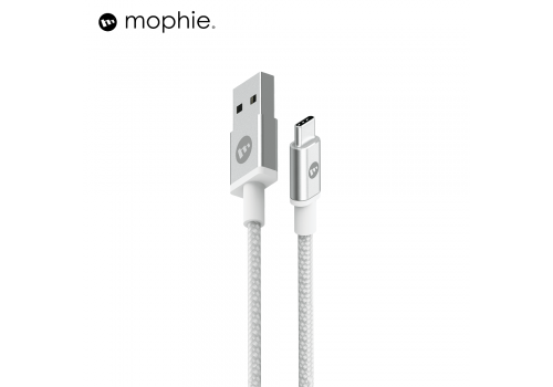 Cáp USB-A to USB-C mophie 3M - White - 409903207