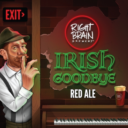 Logo of Right Brain Irish Goodbye