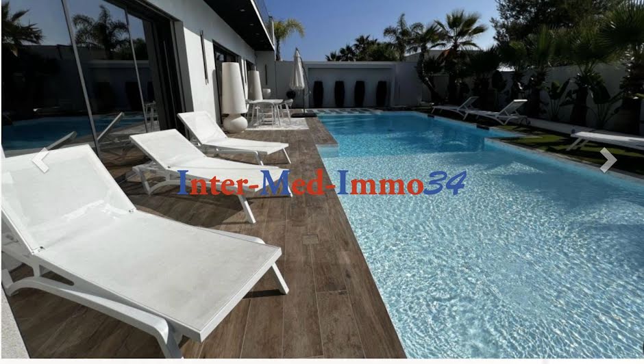 Vente villa 4 pièces 190 m² à Le cap d'agde (34300), 1 312 000 €