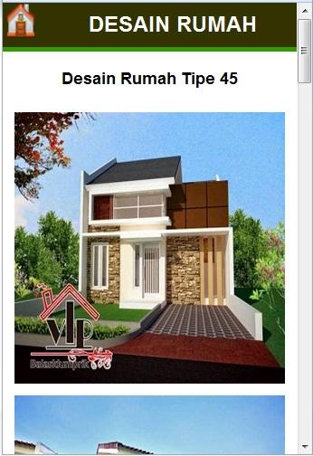 Desain Rumah Type 36<br/>