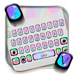 Cover Image of Download Colorful Holographic Keyboard Theme 1.0 APK