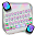 Colorful Holographic Keyboard Theme Download on Windows