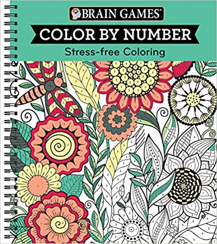 Color By Number Dazzling Patterns - Anti Anxiety Coloring Book For Adults  BLACK BACKGROUND: For Relaxation and Meditation (Color By Number For Adults)