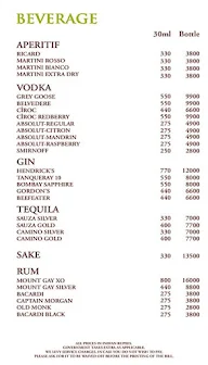 Level 12 - DoubleTree By Hilton Hotel menu 4