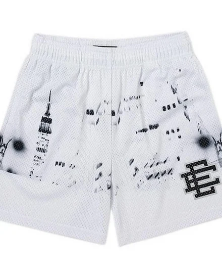 EE Basic Short NEW YORK CITY SKYLINE sports basketball sh... - 2