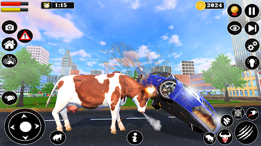 Screenshot Scary Cow Animal Rampage Sim