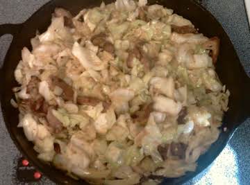 Shayne's Fried Cabbage