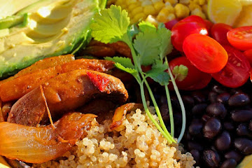 Vegetarian Quinoa Fajita Bowls
