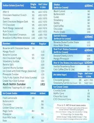 Giani's Ice Cream menu 5