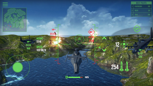 Code Triche Modern War Choppers : shooter de guerre JcJ  APK MOD (Astuce) screenshots 6
