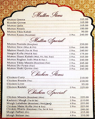 The Royal King Restaurant menu 2