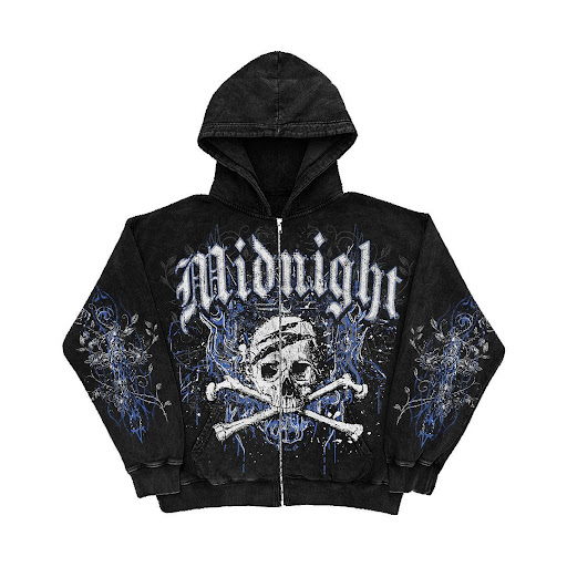 Title 4, Female American Skeleton Printed Zipper Hoodie,...