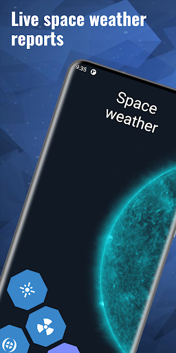 Screenshot Space Weather App