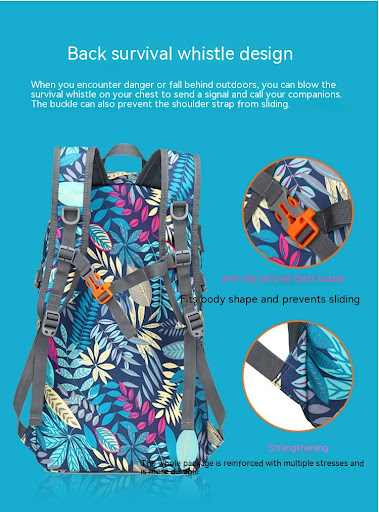 Title 2, Lightweight Printed Nylon Folding Mountaineerin...