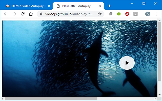 Yet another autoplay blocker chrome extension