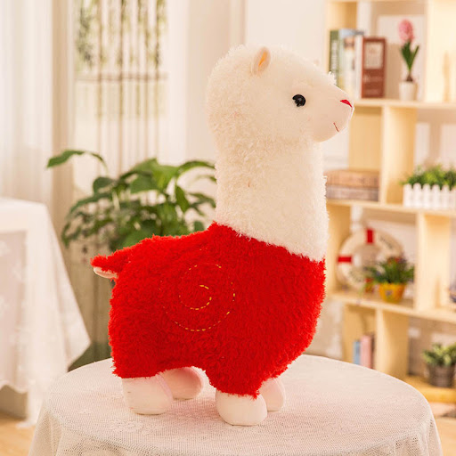 Title 7, Soft and cuddly alpaca doll plush toy, the perf...