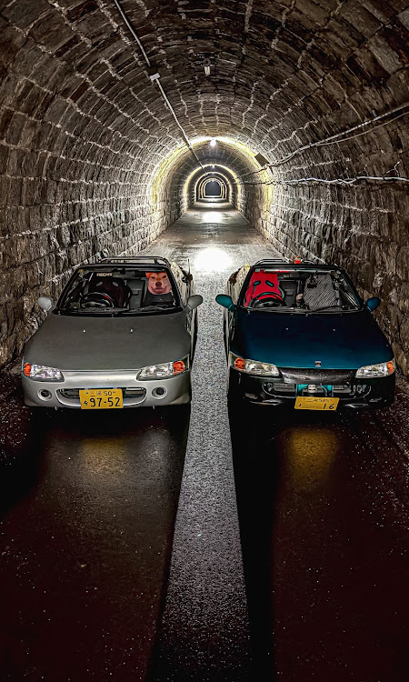 ビートのホンダ・ビート PP1・日本ライティング・深夜徘徊・旧伊勢神トンネルに関するカスタム事例の投稿画像1枚目