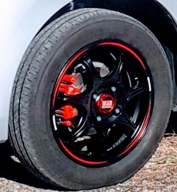 デイズの車写活・ヨシムラWRSSevenホイール装着に関するカスタム事例の投稿画像1枚目