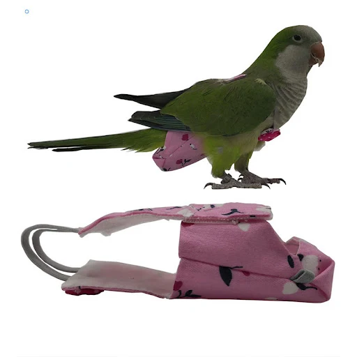 1PCS Cute Washable Adorable Washable Pet Bird Diapers Bird Outfit Best-selling Functional Colorful Durable Practical Fli